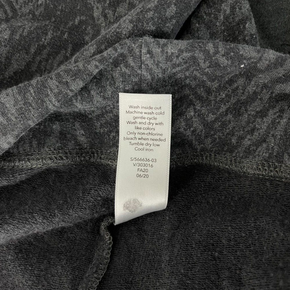 Athleta Sweatshirt Women's Size M Gray Crew Neck Oversized Long Sleeve - Picture 9 of 9